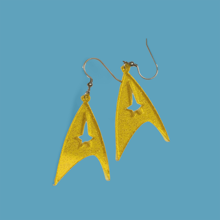 Star Trek Emblem Earrings