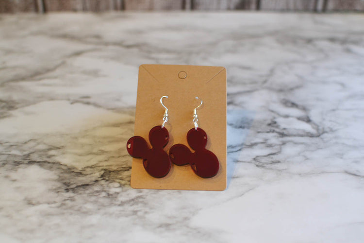 Mouse Balloon Earrings