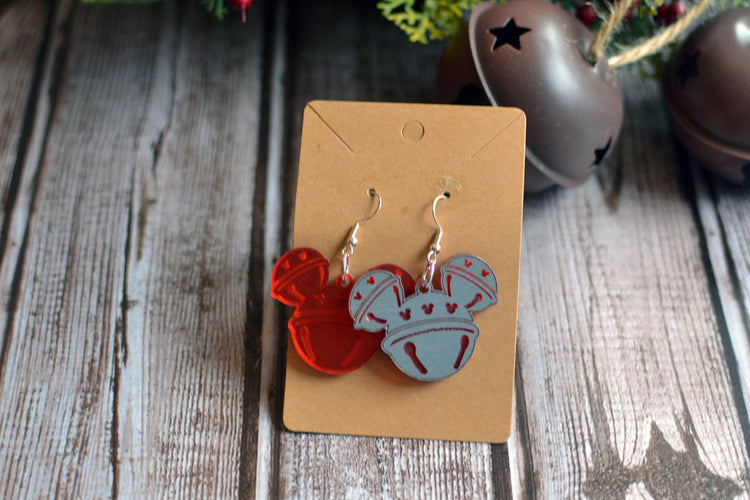 Mouse Jingle Bell Earrings