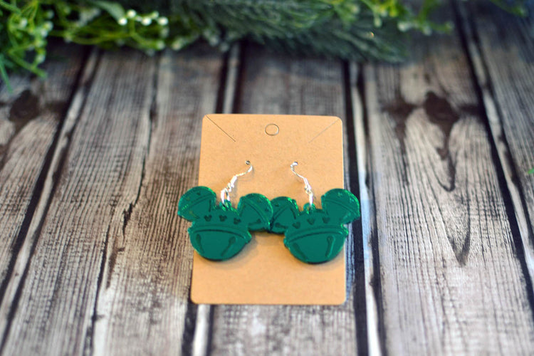 Mouse Jingle Bell Earrings