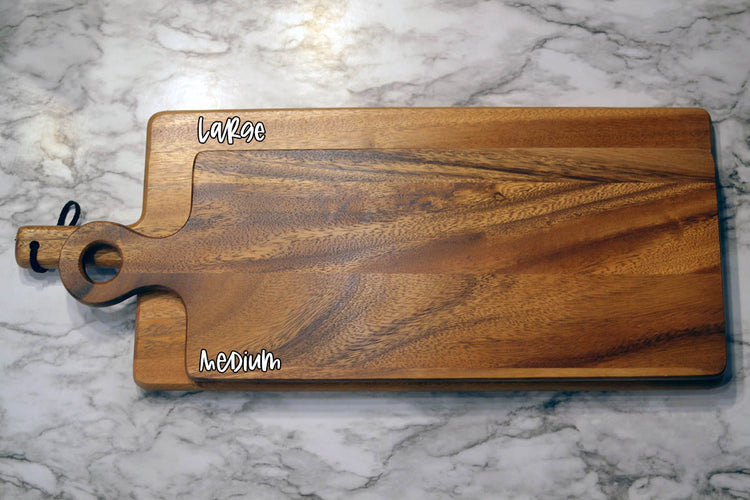 Engraved Name Cutting Board