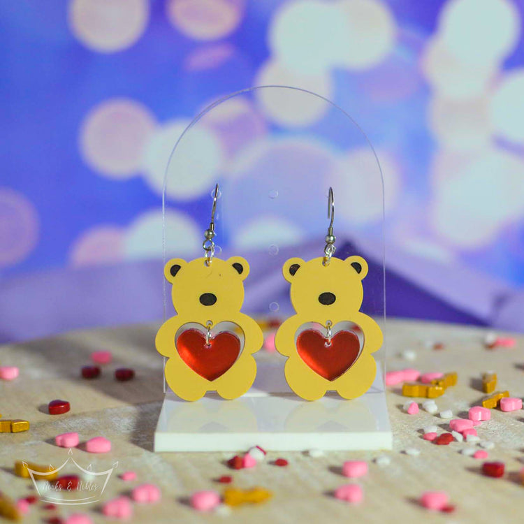 Teddy Bear Earrings