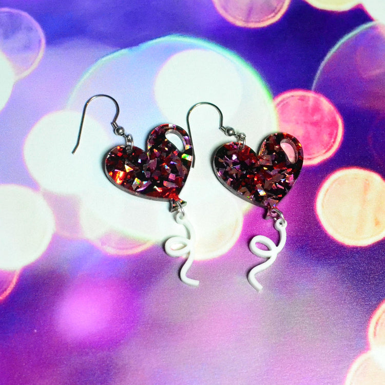 Heart Balloons Earrings