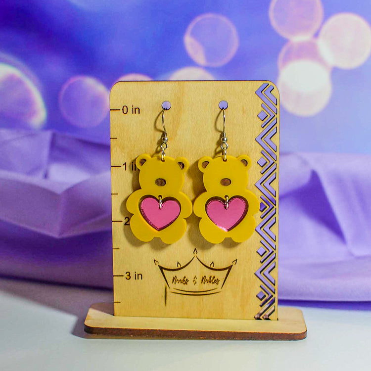 Teddy Bear Earrings