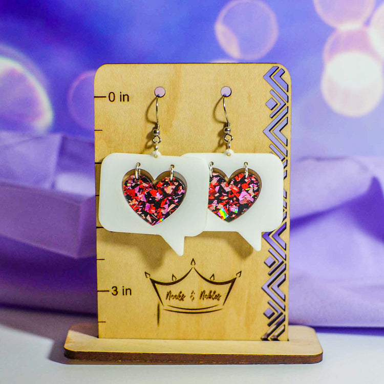 Speech Bubble Earrings