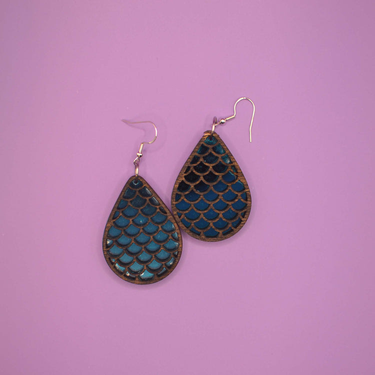 Mermaid Layered Earrings
