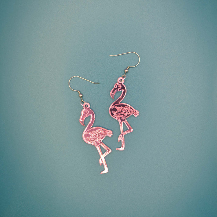 Flamingo Earrings