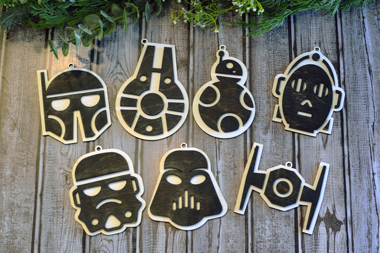 Space Opera Gingerbread Ornaments