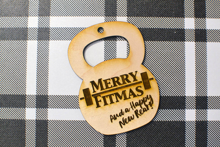 Kettlebell Ornament