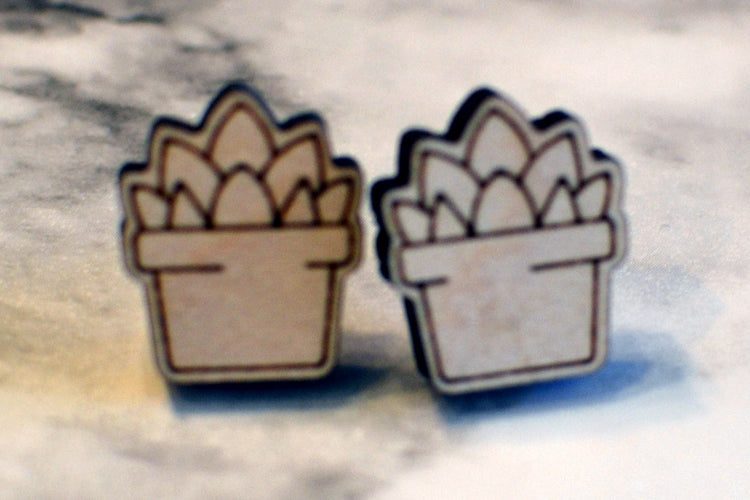 Succulent Studs