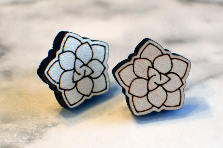 Succulent Studs