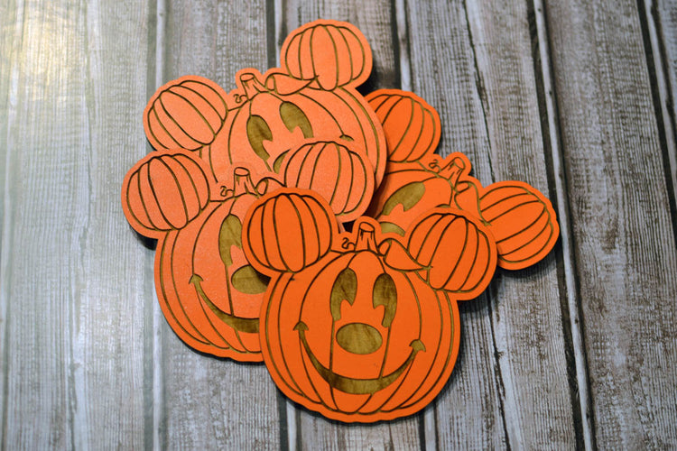 Magical Pumpkin Coasters
