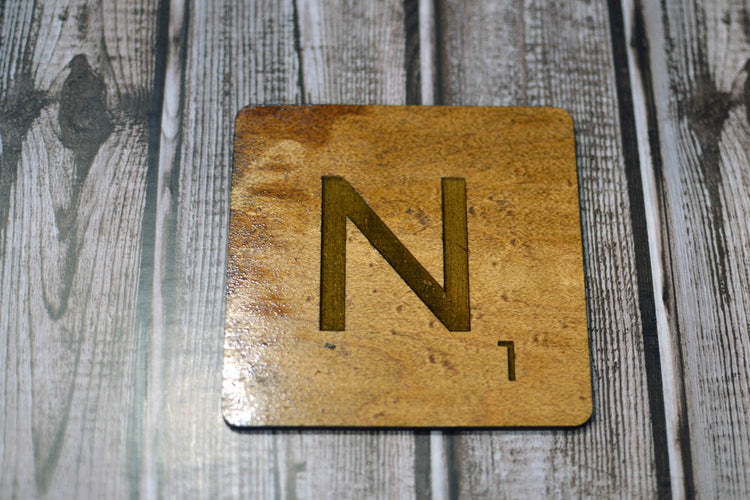 Game Tile Initial Coasters