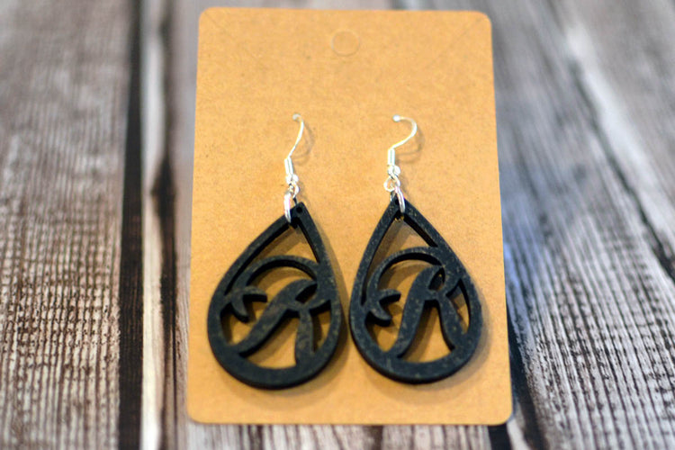 Initial Earrings