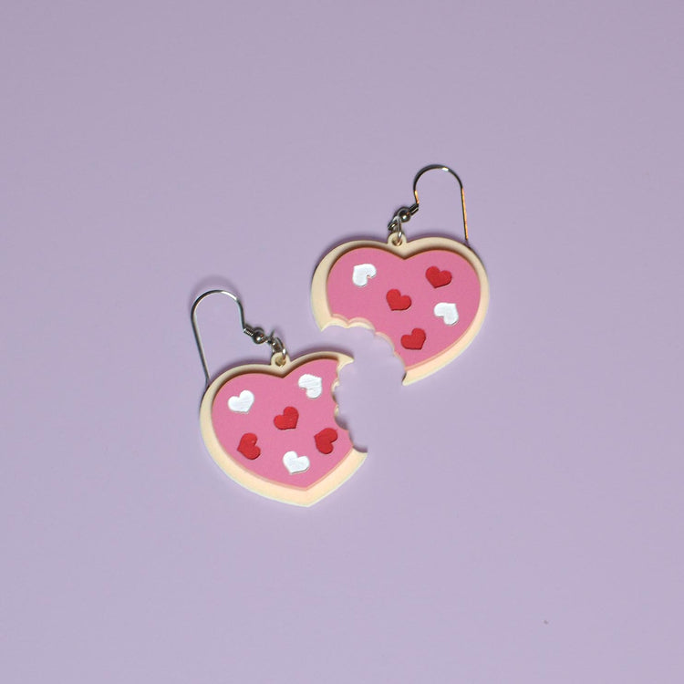 Valentine's Cookie Earrings