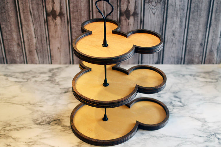 Mouse Head Three Tiered Tray Kit