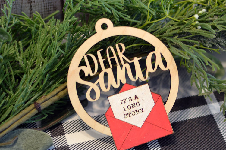 Dear Santa Ornament