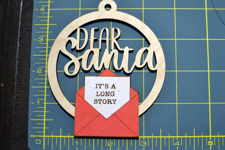 Dear Santa Ornament