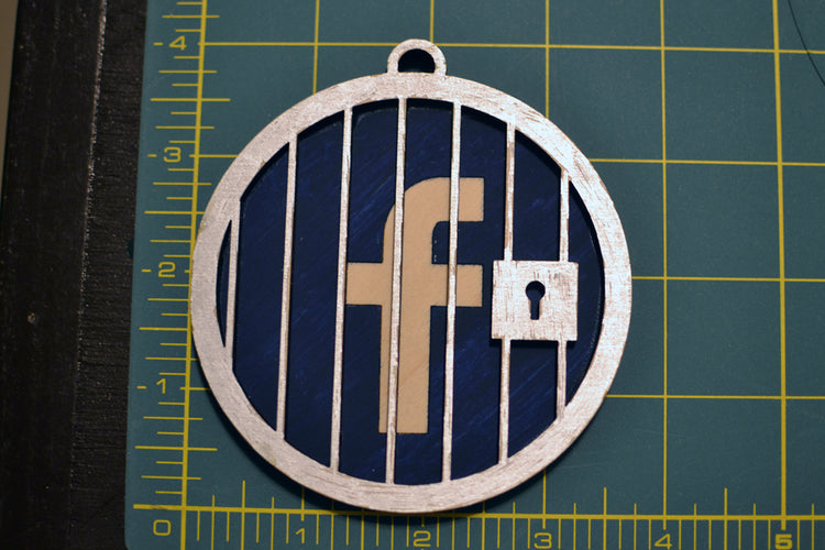 FB Jail Ornament