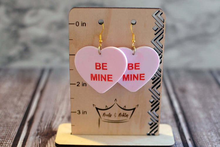 Candy Heart Earrings