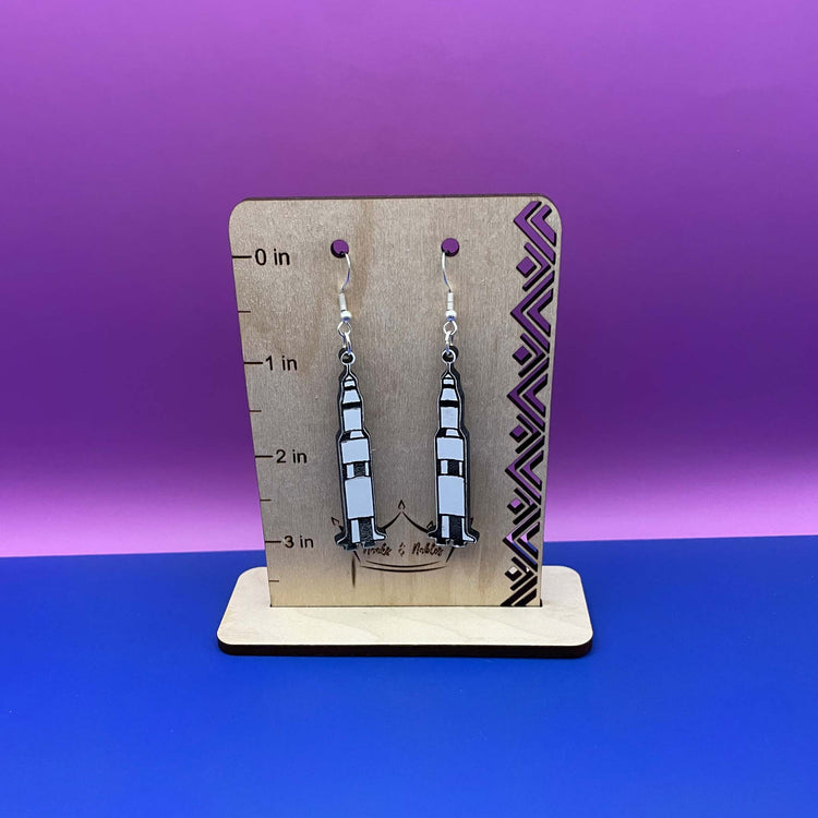 Saturn V Earrings