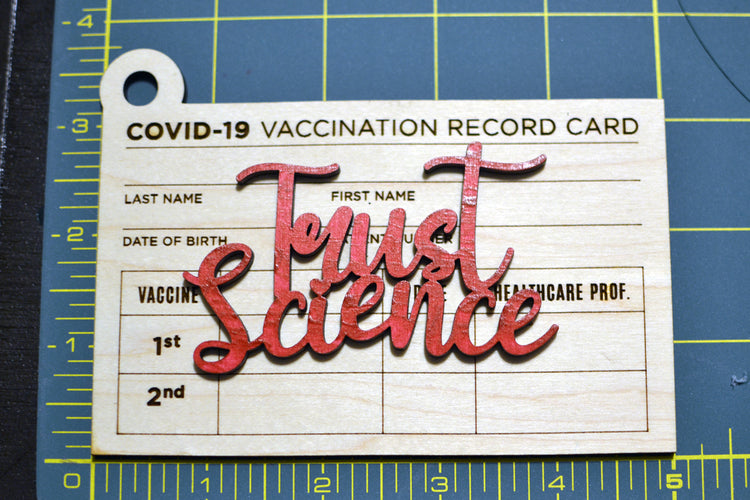 Vaccine Card Ornament