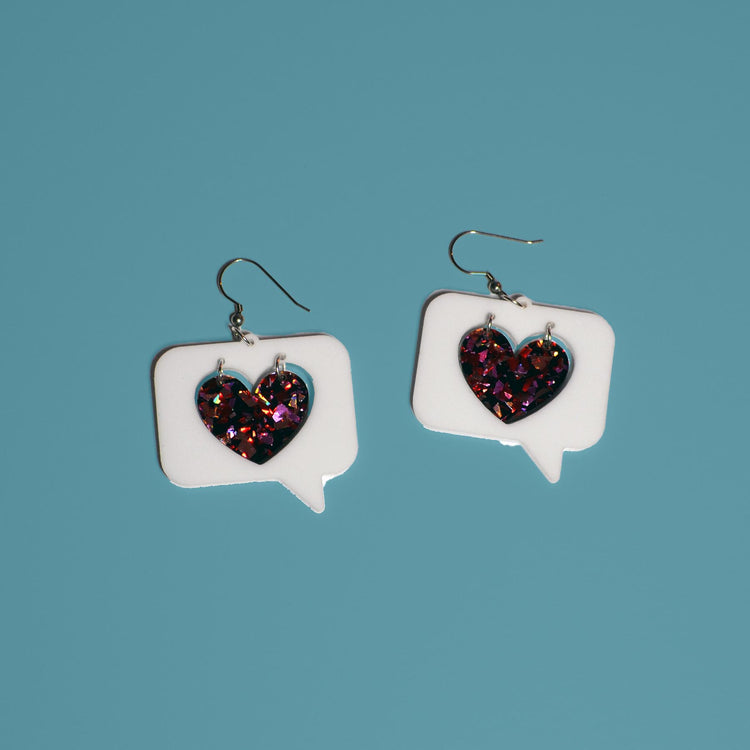 Speech Bubble Earrings
