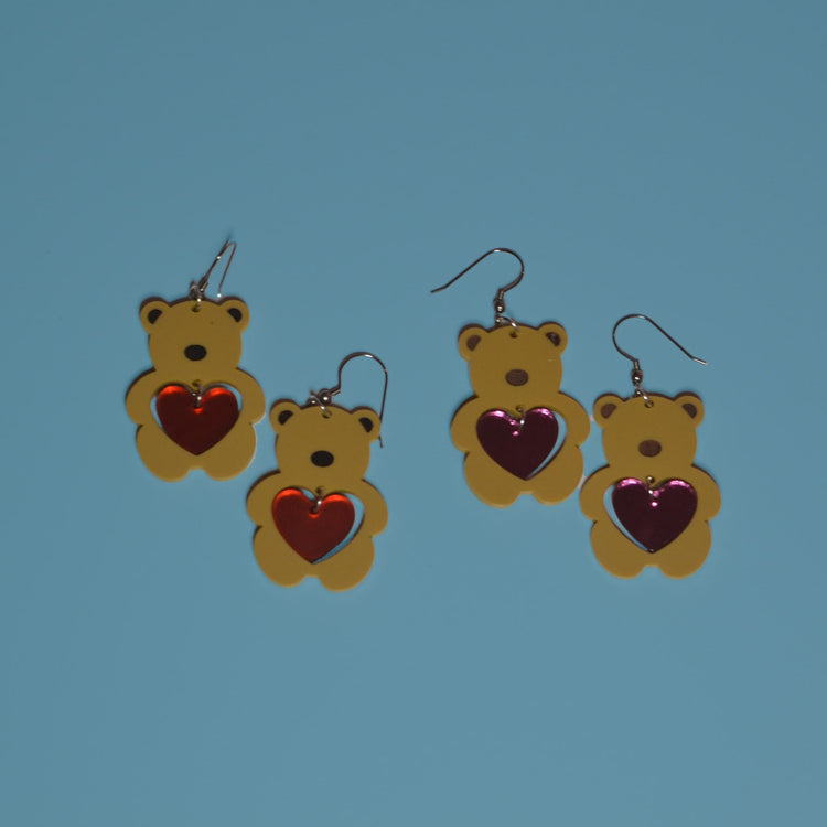 Teddy Bear Earrings