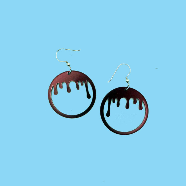 Bloody Hoops Earrings