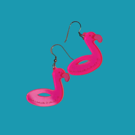 Flamingo Floatie Dangles