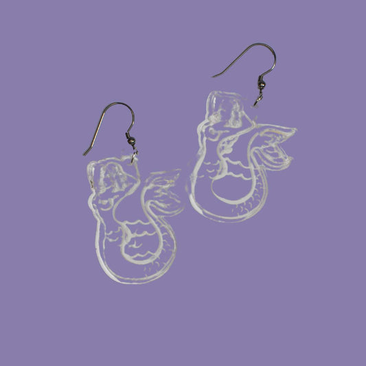 Mermaid Tattoo Dangles