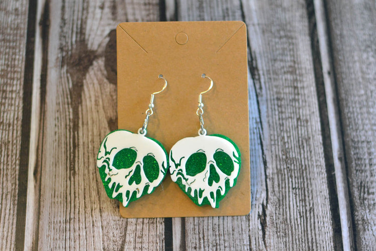 Scary Apple Earrings