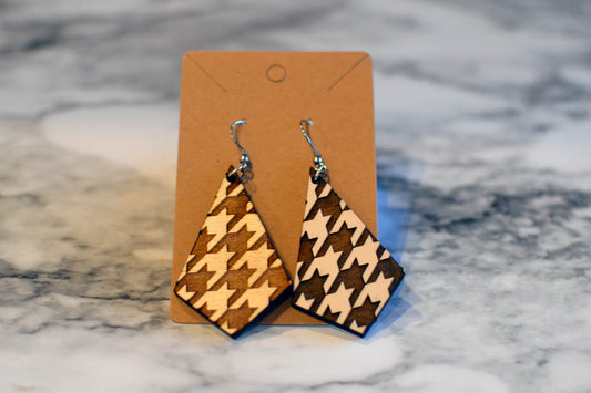 Houndstooth Earrings