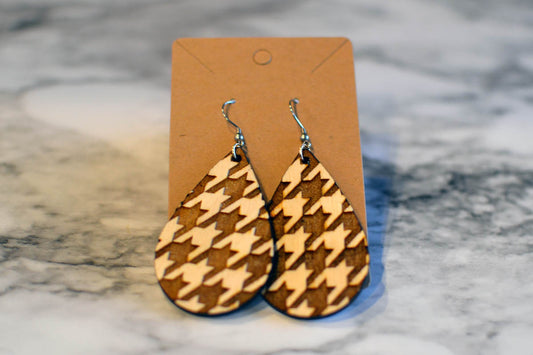 Houndstooth Earrings