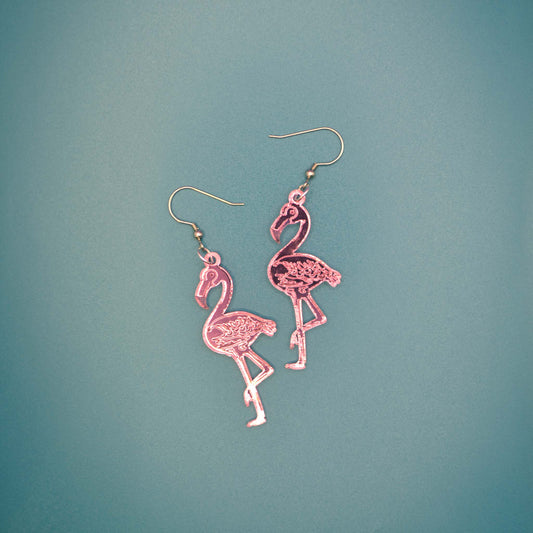 Flamingo Earrings