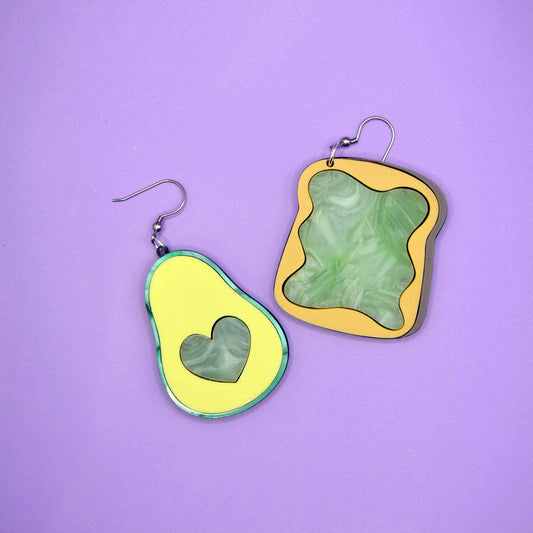 Avocado Toast Earrings