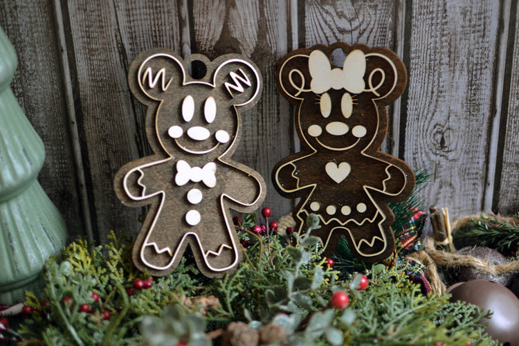 Gingerbread Mouse Ornament