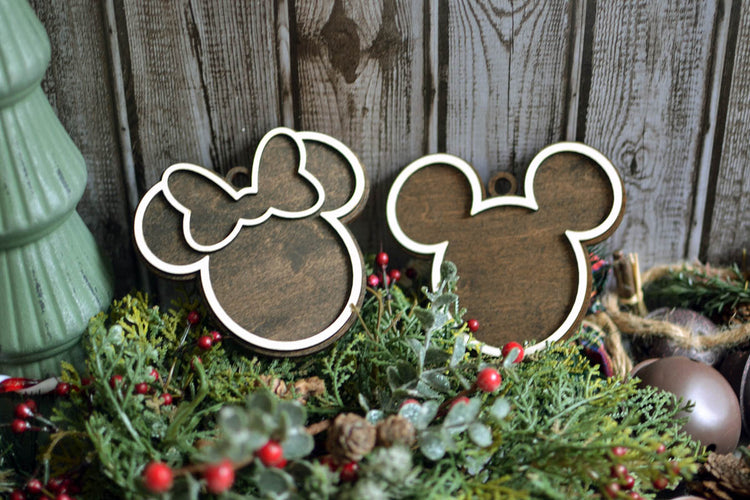 Gingerbread Mouse Head Ornament