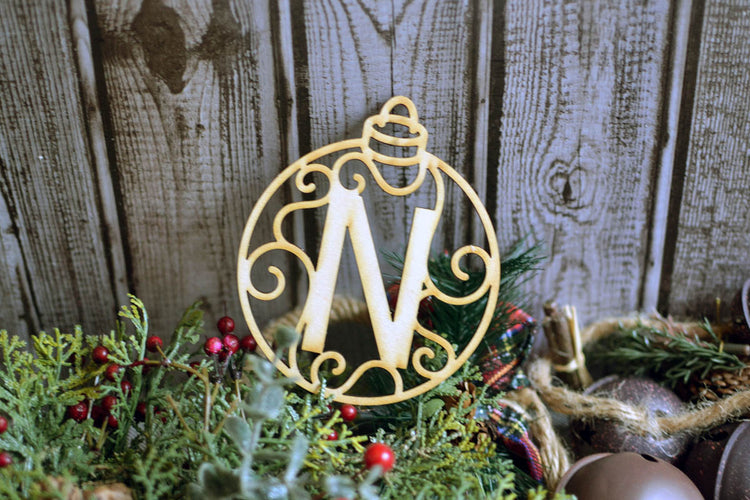 Personalized Monogram Ornament