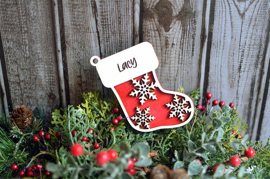 Personalized Stocking Ornament