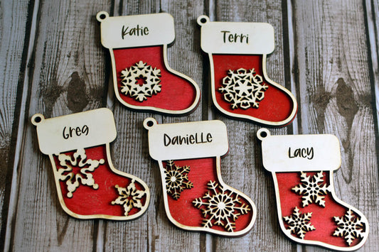 Personalized Stocking Ornament