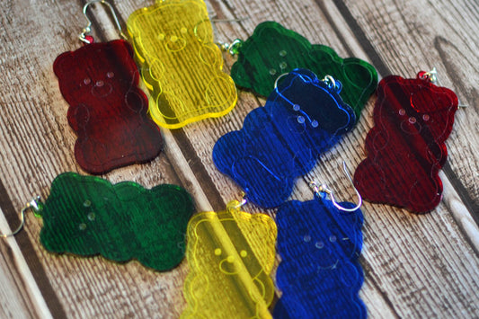 Gummy Bear Earrings