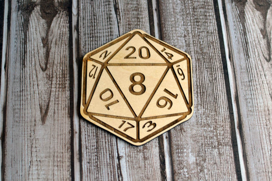 D20 Coasters