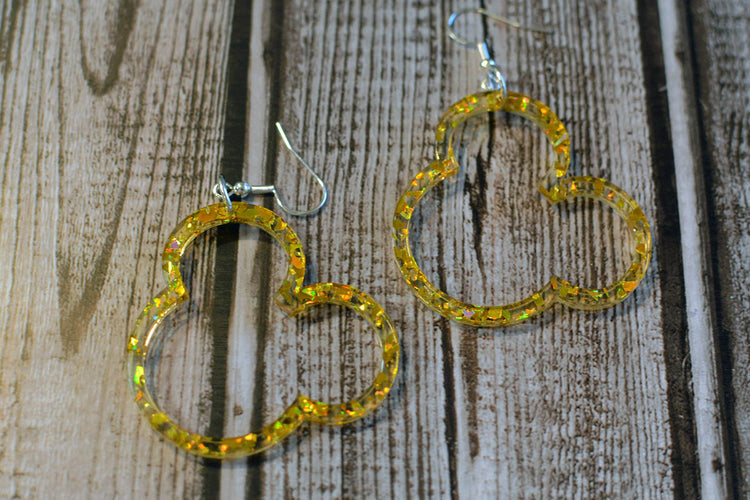 Glitzy Mouse Hoops