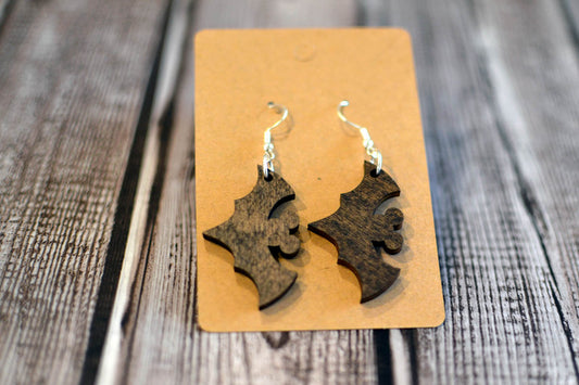 Bat Mouse Earrings