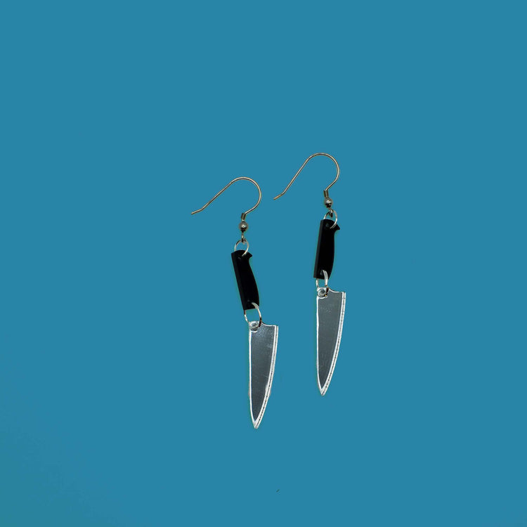 Knife Earrings