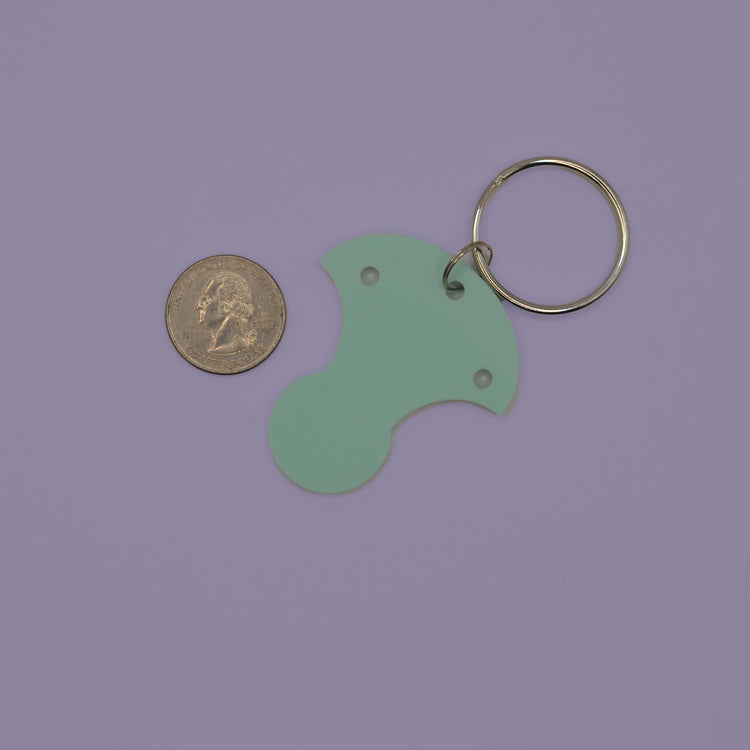 Quarter Saver Keychain