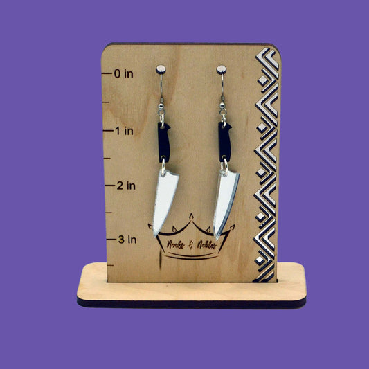 Knife Earrings