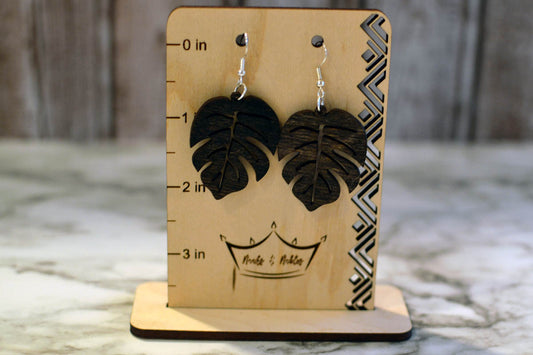 Monstera Earrings