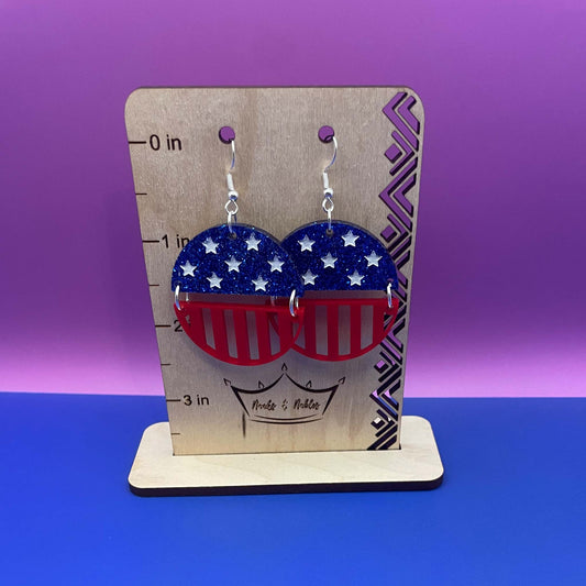 Stars and Stripes Earrings